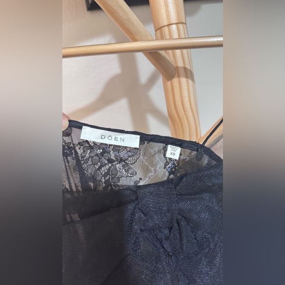 Doen Aurina Dress In Black,  brand new, never worn, no flaws. - Picture 13 of 16